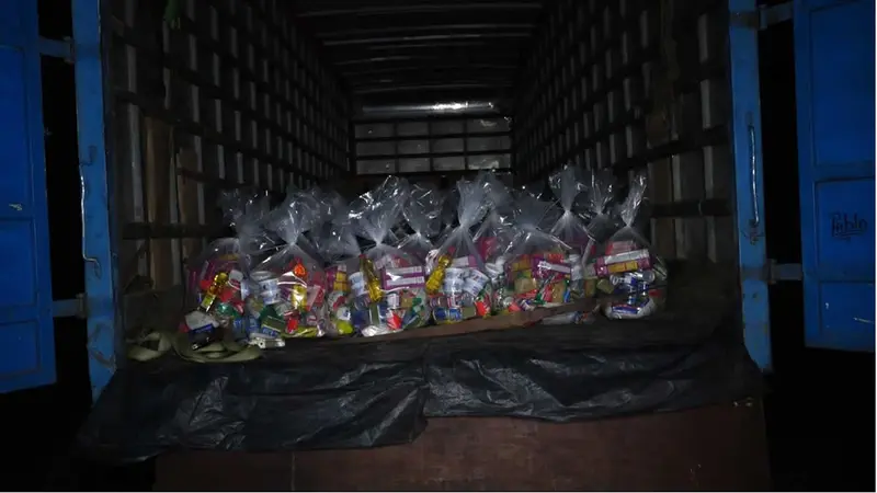 Alimentos para familias afectadas por ETA