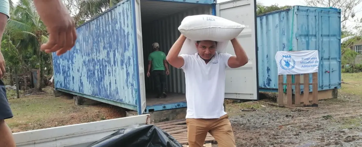 Familias de Bilwi continúan recibiendo el abastecimiento de víveres