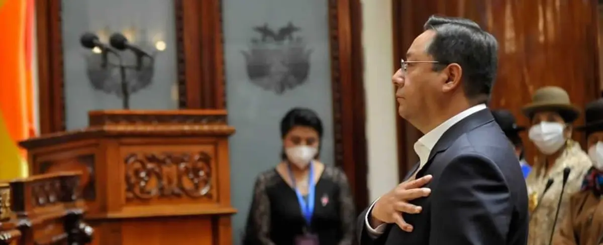 Luis Arce asume la presidencia del Estado Plurinacional de Bolivia
