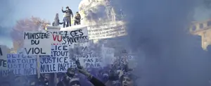 Protestas violentas en París contra la violencia de las fuerzas de seguridad