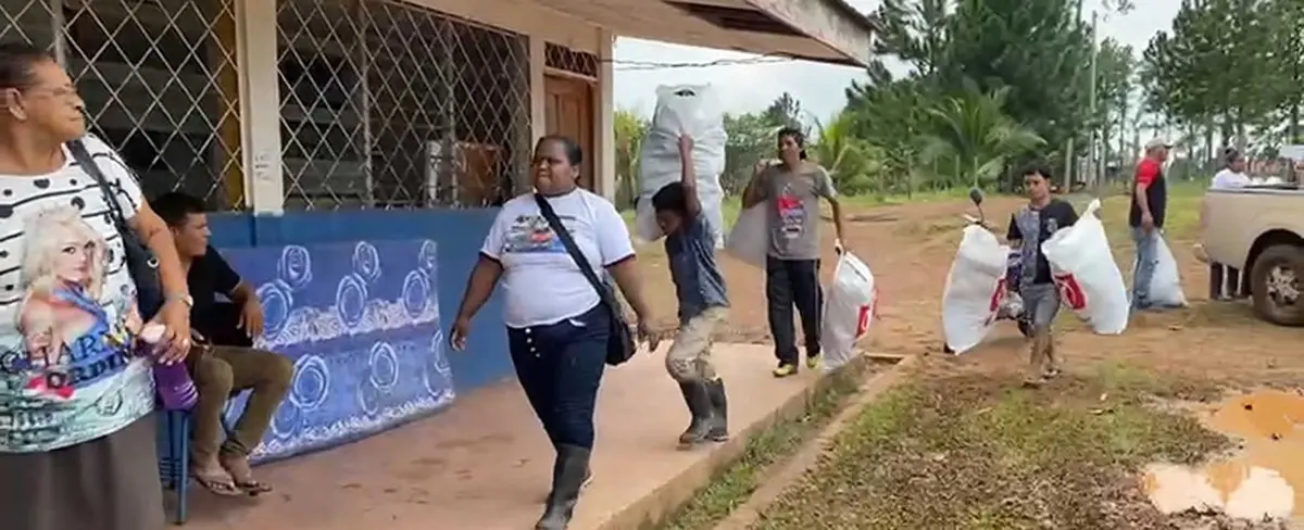 Gobierno brinda acompañamiento a familias albergadas en Prinzapolka