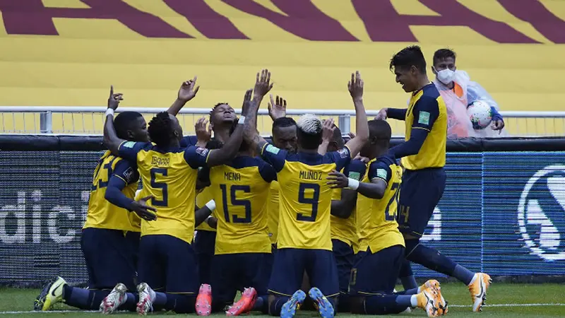 Ecuador destroza a Colombia en las eliminatorias Sudamericanas Qatar 2022