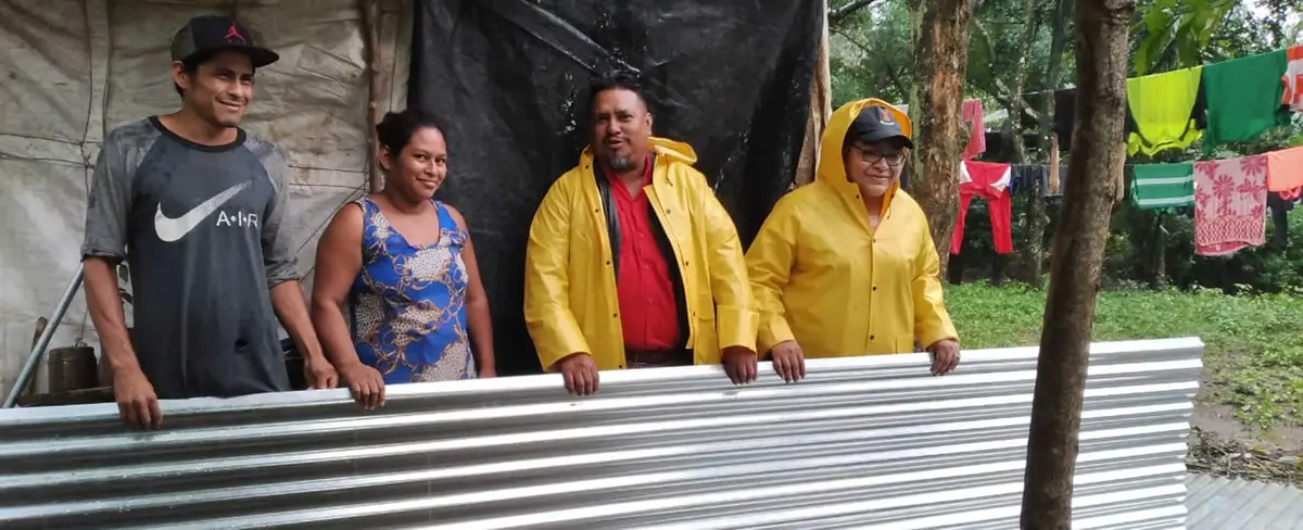 COMUPRED responde a familias afectadas por las lluvias en Masatepe