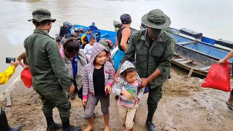 Gobierno evacúa a familias de zonas cercanas al Río Prinzapolka