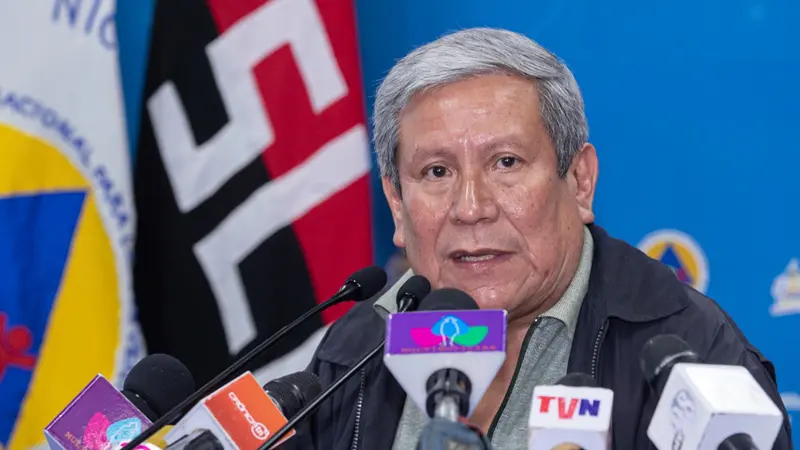 Doctor Guillermo González, ministro del SINAPRED.