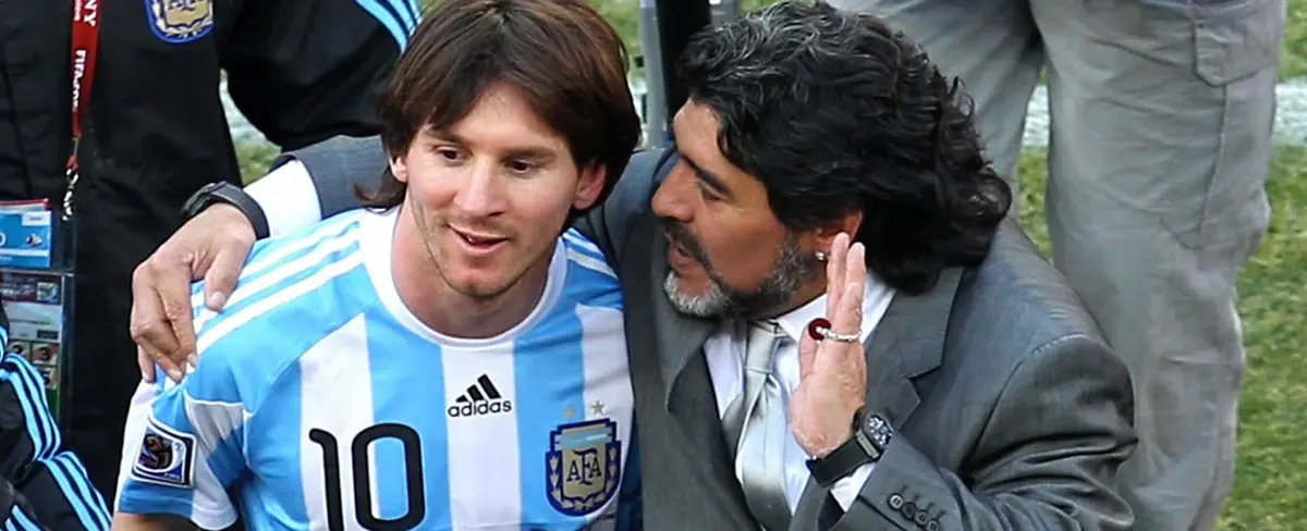 Messi escribe emotivo mensaje de apoyo a Maradona tras su operación