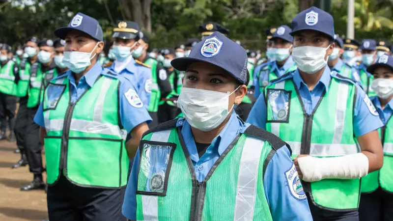 Nicaragua cuenta con 954 nuevos policías para labores de protección y seguridad
