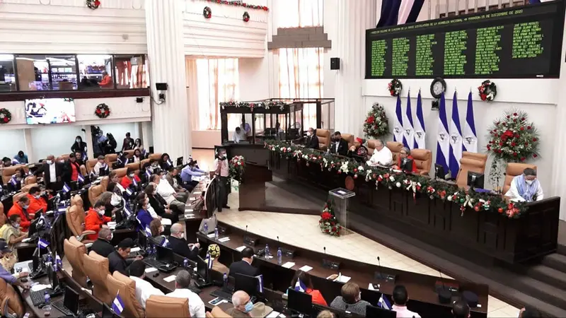 Parlamento de Nicaragua clausura con éxito labores legislativas 2020 Parlamento de Nicaragua clausura con éxito labores legislativas 2020