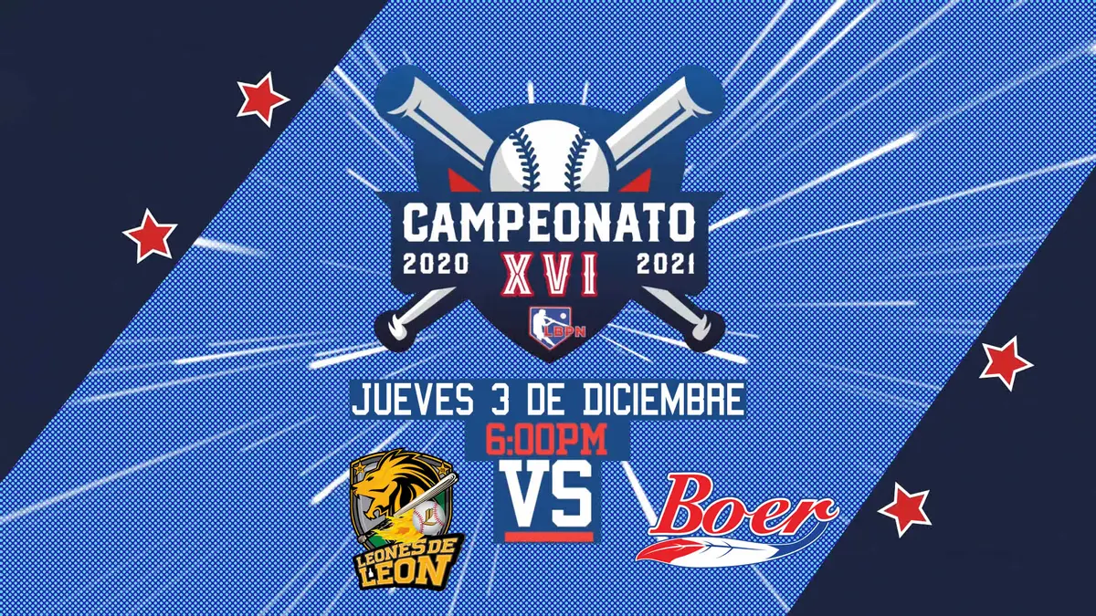Leones de León vs. Indios del Bóer - [Doble Partido] - [03/12/20]