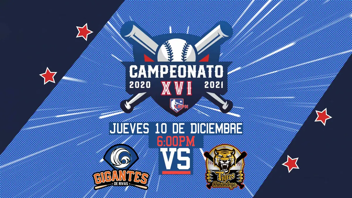 Gigantes de Rivas vs. Tigres de Chinandega - [Partido Completo] - [10/12/20]