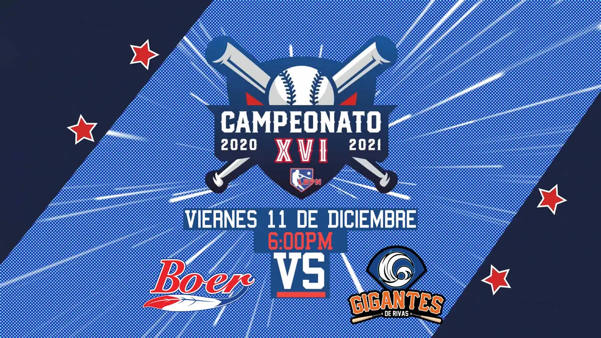 Indios del Bóer vs. Gigantes de Rivas - [Partido Completo] - [11/12/20]
