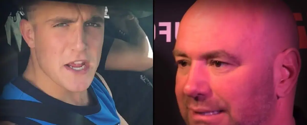 Dana White destrozó a Jake Paul con palabras: “Es solo un chico de calle”
