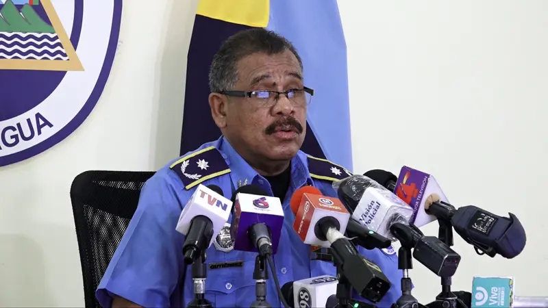 Comisionado general Sergio Gutiérrez, segundo jefe de la Policía de Managua Comisionado general Sergio Gutiérrez, segundo jefe de la Policía de Managua