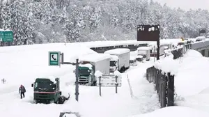 Severo clima invernal deja choque masivo en Japón