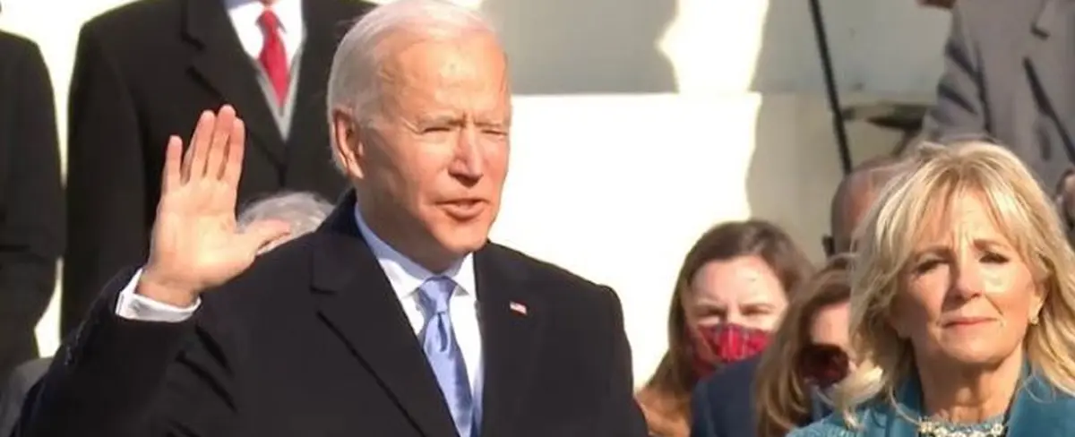Joe Biden es investido presidente bajo extremas medidas de seguridad