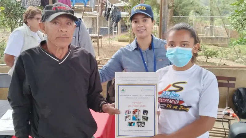 Protagonistas de Jinotega.