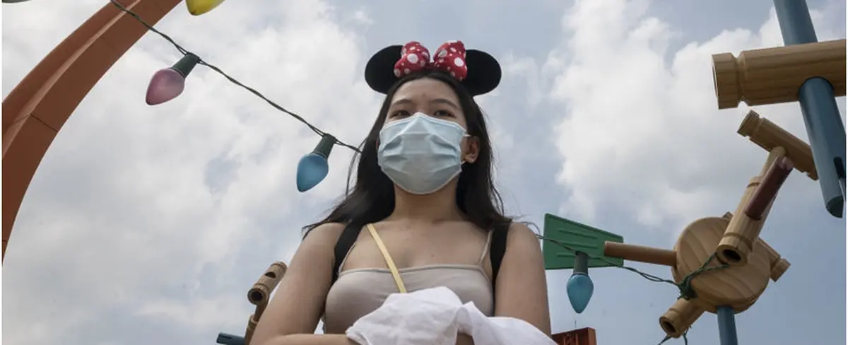 Disneyland, el primer gran punto de dispensación de vacunas