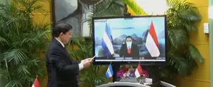 Nuevo Embajador de Indonesia en Nicaragua presenta copias de estilo