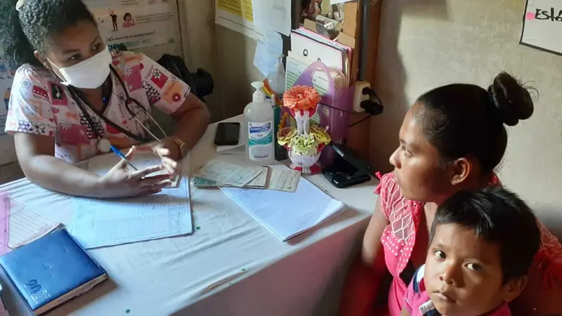 Familias caribeñas reciben atención especializada y odontológica gratuita