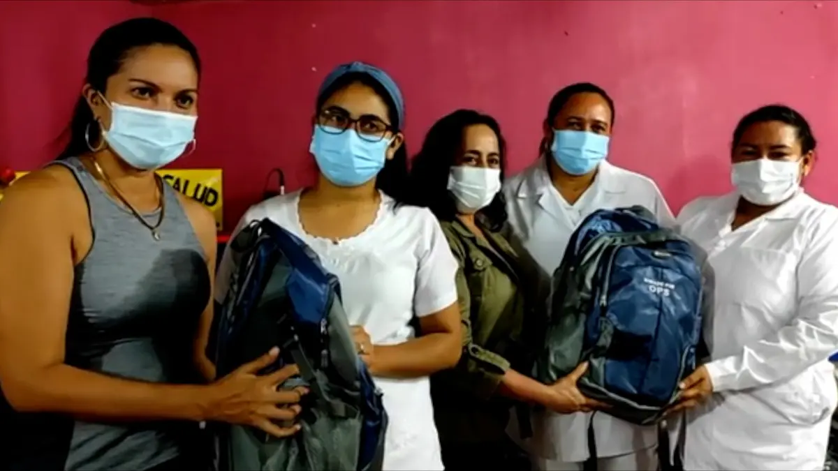 Trabajadores de la Salud reciben 150 mochilas con insumos en Juigalpa