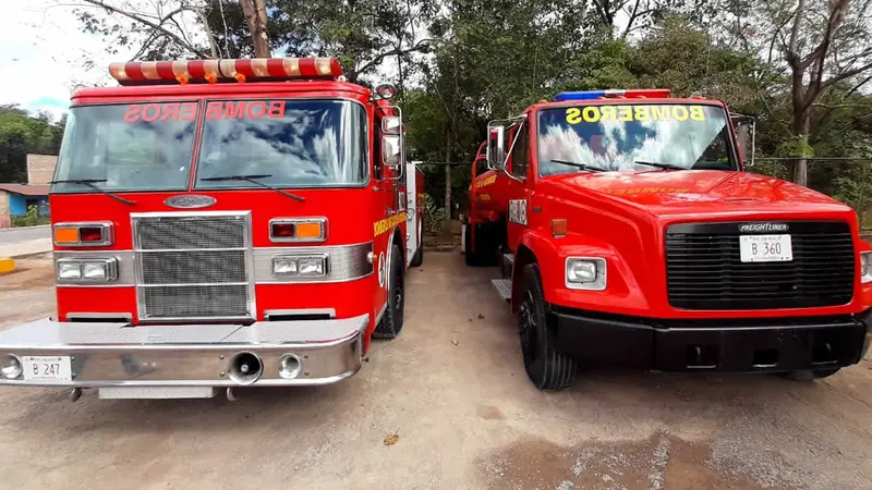 Invierten U$ 350 mil en la estación de bomberos en Achuapa, León