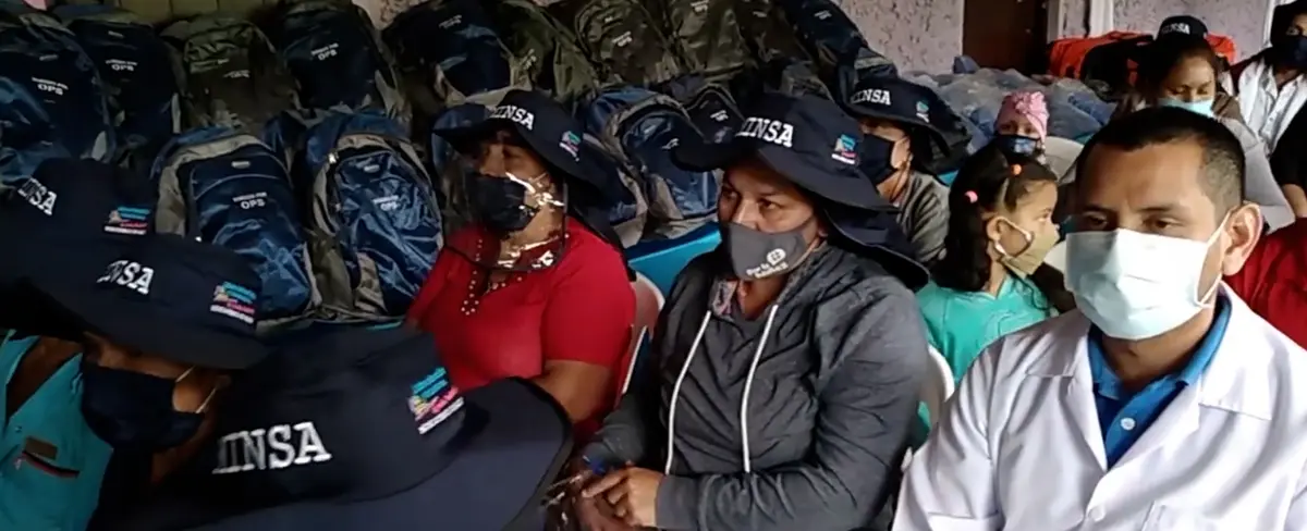 Red comunitaria de Salud en Jinotega reforzada con insumos médicos