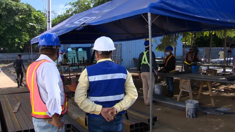 MINED garantiza envío de aulas prefabricadas.