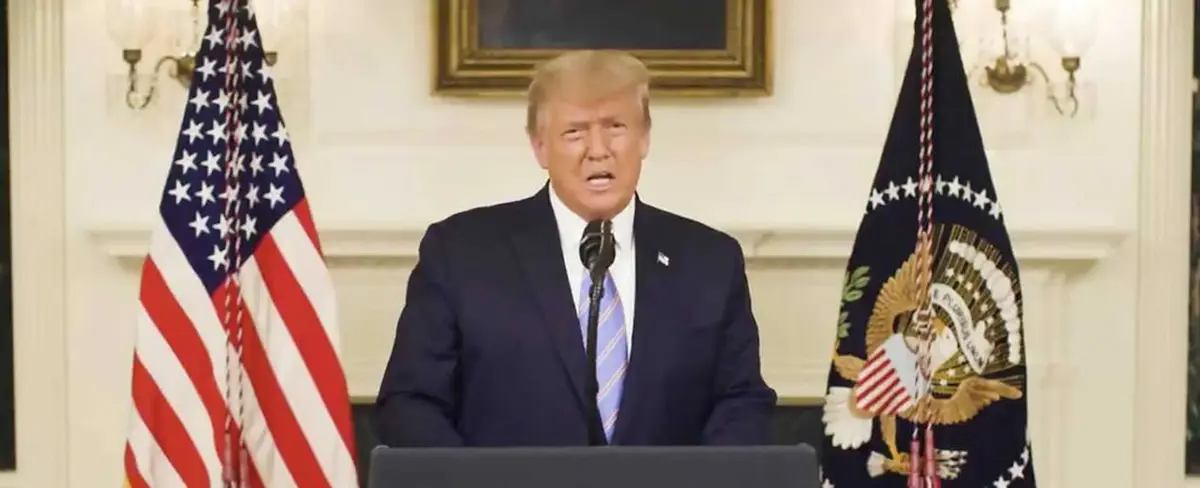 Trump llama a la “sanación y reconciliación” en su primer tuit tras bloqueo
