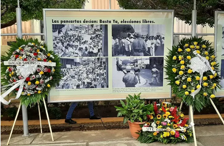 Parlamento nicaragüense conmemora a Mártires de la masacre de 1967 Parlamento nicaragüense conmemora a Mártires de la masacre de 1967