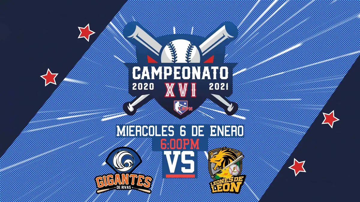 Gigantes de Rivas vs. Leones de León - [Partido Completo] - [06/01/21]