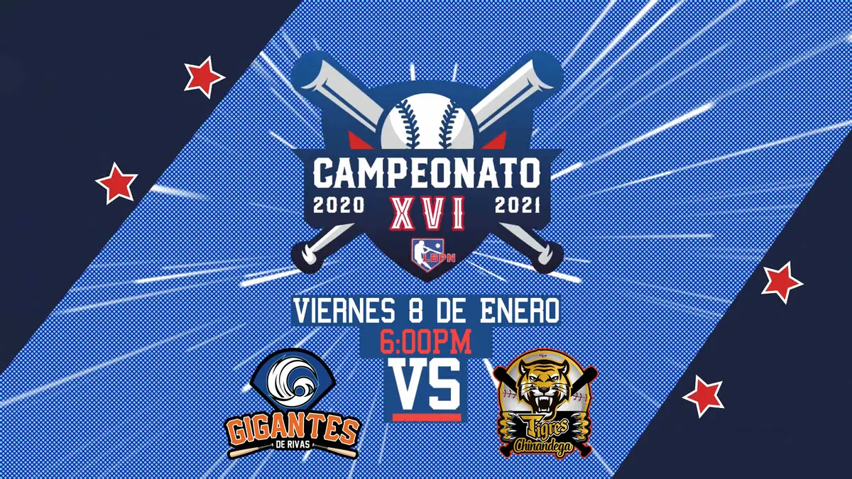 Gigantes de Rivas vs. Tigres de Chinandega - [Partido Completo] - [08/01/21]