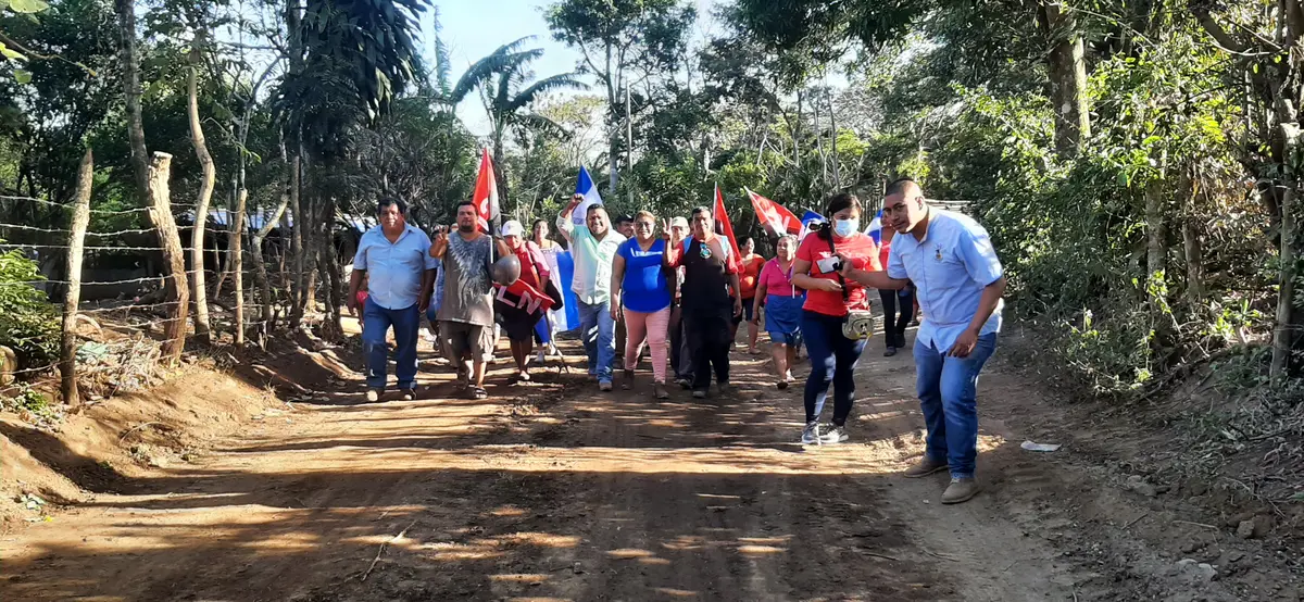 Buen Gobierno rehabilita 30 kilómetros de caminos productivos en Masatepe