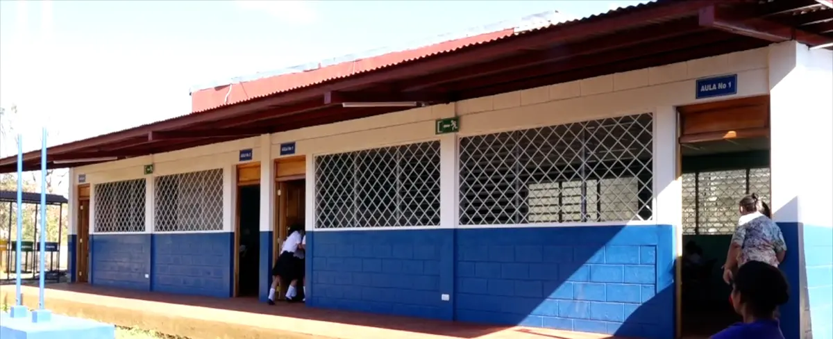 Rehabilitan Centro Escolar “La Ceibita” en Masaya