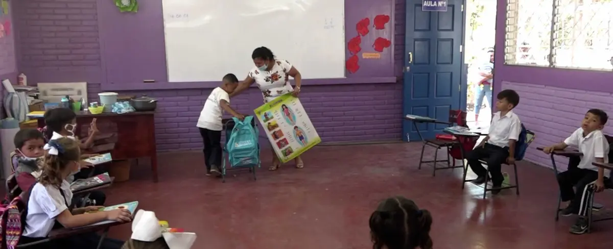 Comunidad educativa inaugura nueva infraestructura en La Trinidad Estelí