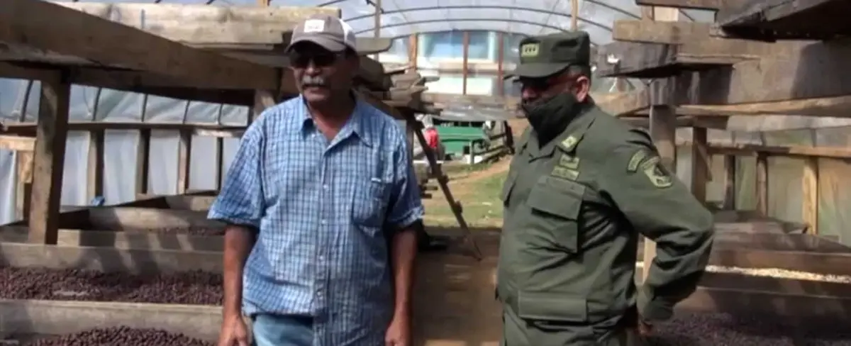 Ejército de Nicaragua brinda seguridad a cosechas cafetaleras en Madriz