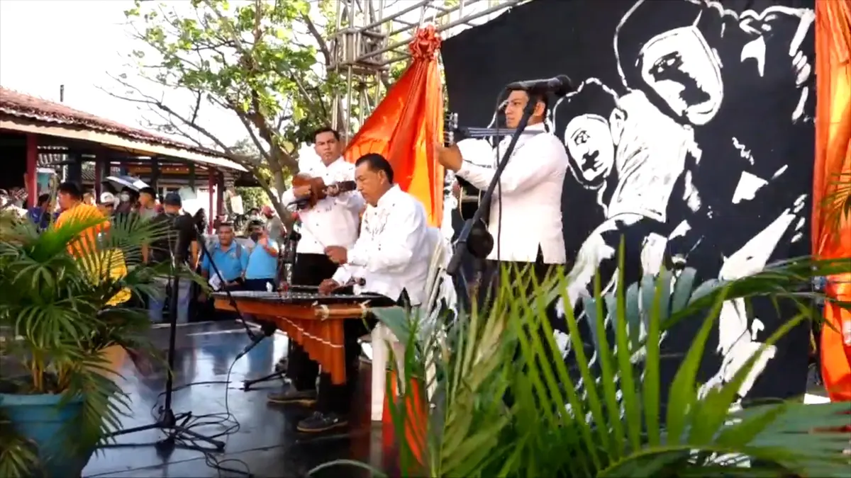 Al ritmo de marimbas, Masaya conmemora 43 años de gesta heroica en Monimbó