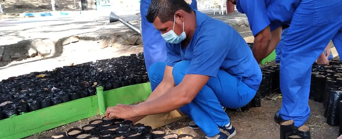 Reos de Juigalpa se suman a la reforestación y cuido de los recursos naturales