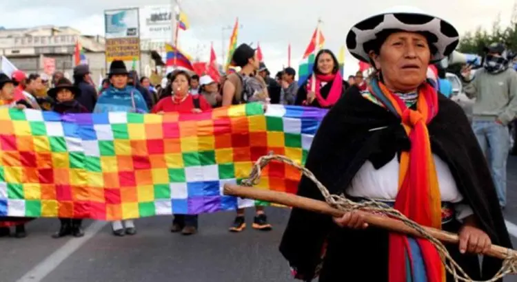 Movimientos indígenas exigen respeto a la voluntad popular en Ecuador