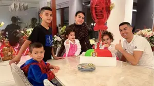 La emotiva celebración del cumpleaños número 36 de Cristiano Ronaldo