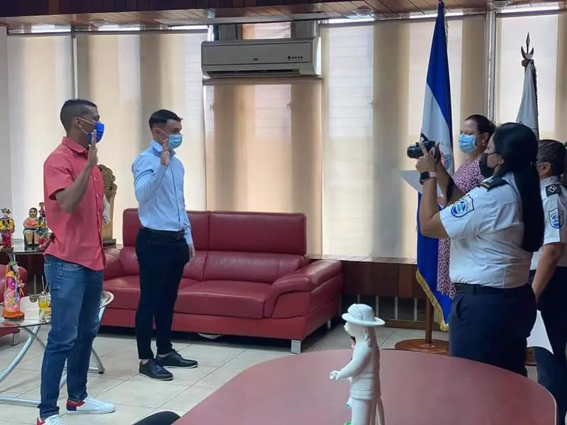 Pablo Gallego es nacionalizado nicaragüense Pablo Gallego es nacionalizado nicaragüense