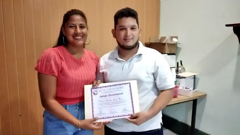 Periodistas intercambian experiencias con jóvenes comunicadores en Rivas