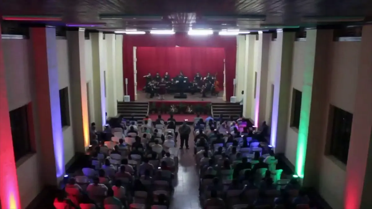 Familias disfrutan del magistral concierto "Incanto de Amor" en Carazo