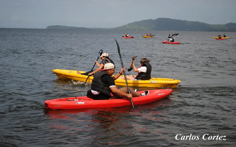 Isla de Omete inicia el verano con concurso de kayak