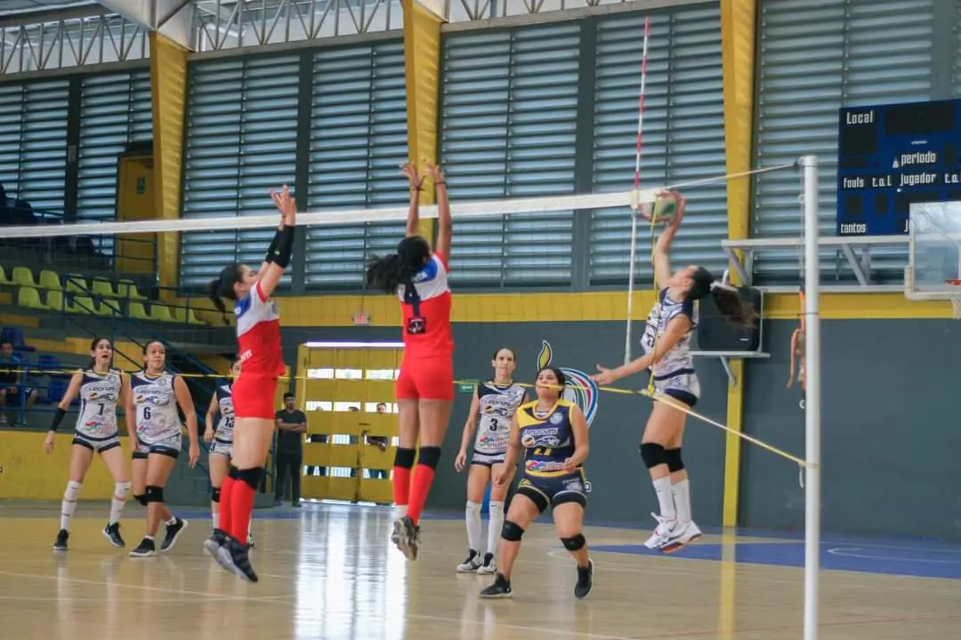 Leonas mantienen el primer lugar en voleibol femenino