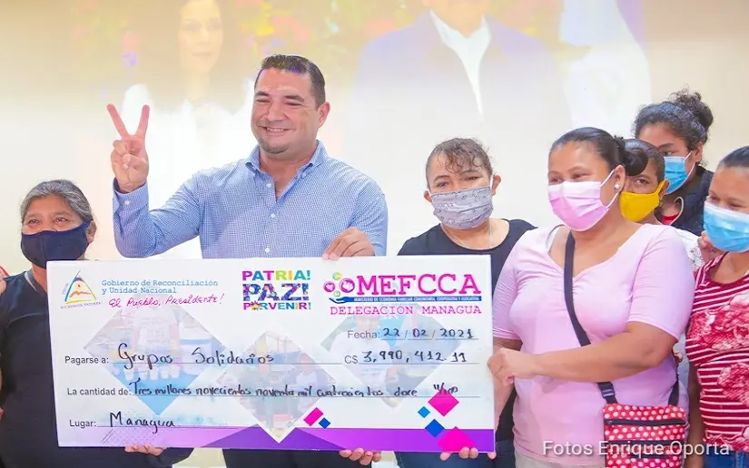 MEFCCA desembolsa 462 mil 480 córdobas a emprendedoras de lácteos