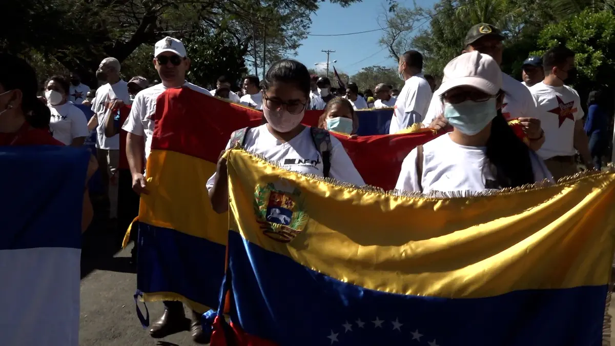 Unan-Managua rinde homenaje al Comandante Eterno, Hugo Chávez