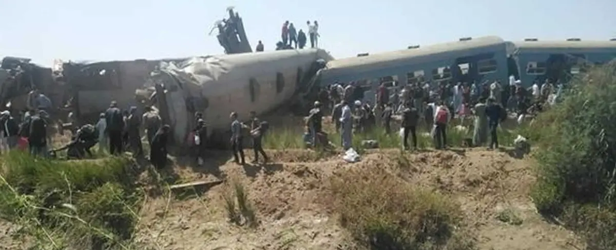 Tragedia en Egipto: mueren 32 personas en accidente de trenes