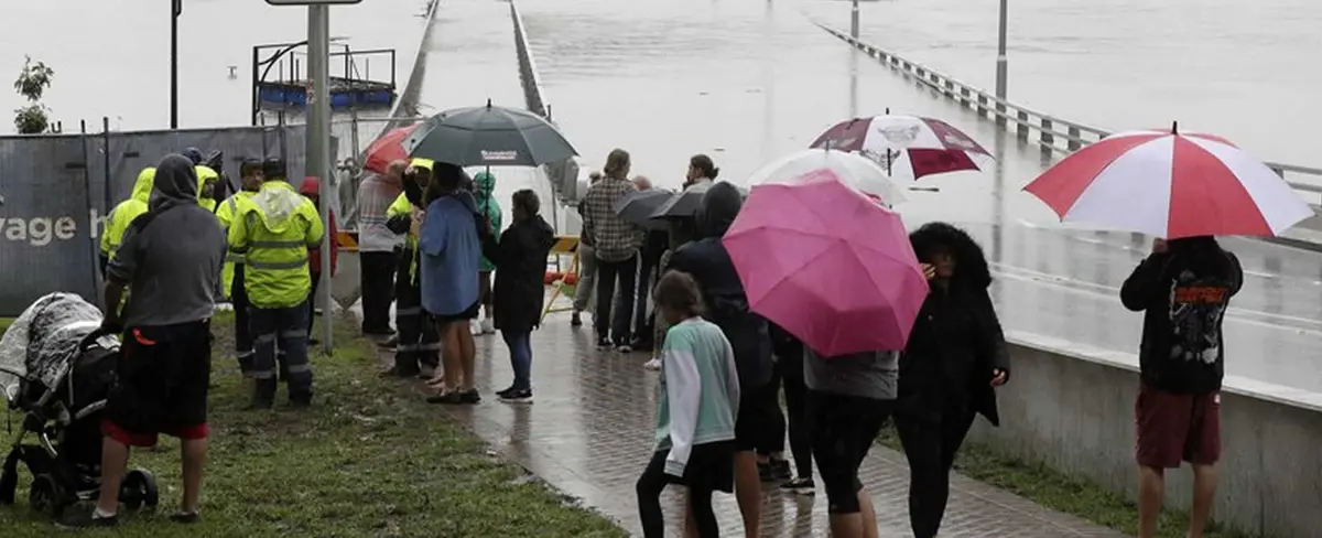 Fuertes lluvias causan inundaciones en el estado de Nueva Gales del Sur