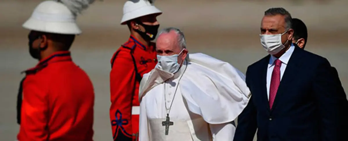 ¡Histórico! Papa Francisco llega a Irak como misionero de la Paz
