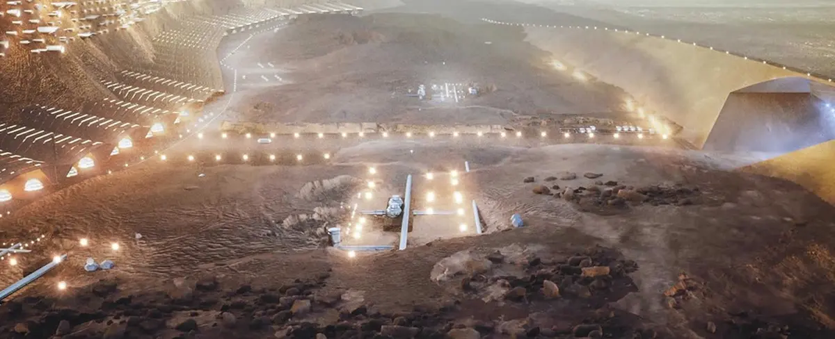 ¡Sorprendente! Así sería la colonia Nüwa construida en el planeta Marte
